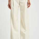 Pantaloni donna Cady gamba ampia panna 30804313 02 FEDERICA TOSI 