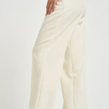 Pantaloni donna Cady gamba ampia panna 30804313 02 FEDERICA TOSI 