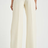 Pantaloni donna Cady gamba ampia panna 30804313 02 FEDERICA TOSI 