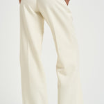 Pantaloni donna Cady gamba ampia panna 30804313 02 FEDERICA TOSI 