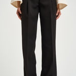 Pantaloni donna Cady gamba ampia nero 30804313 29 FEDERICA TOSI 