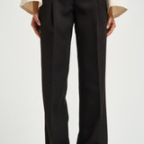 Pantaloni donna Cady gamba ampia nero 30804313 29 FEDERICA TOSI 