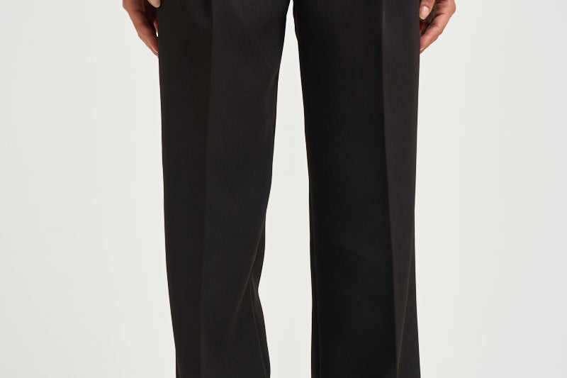 Pantaloni donna Cady gamba ampia nero 30804313 29 FEDERICA TOSI 