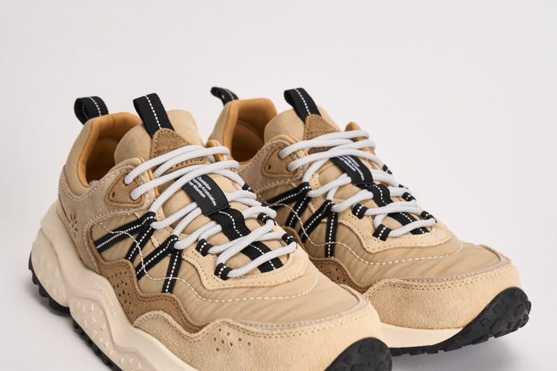 Sneakers uomo Sanchia beige SANCHA 1D26 FLOWER MOUNTAIN 