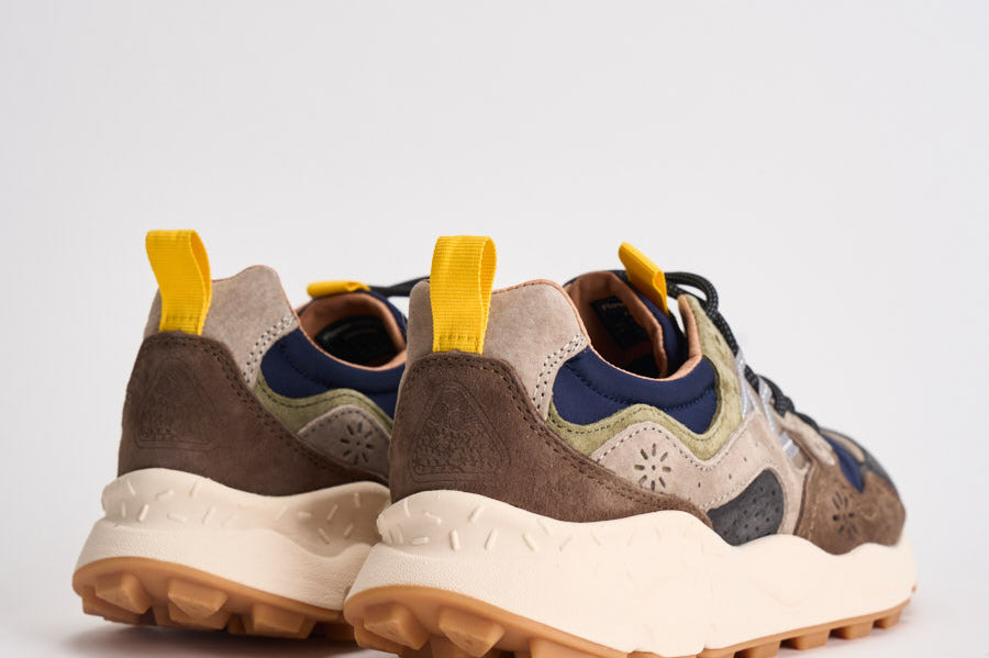 Sneakers uomo Yamano multicolor YAMANO3 3B06 FLOWER MOUNTAIN 