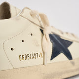 Sneakers uomo Super-star panna e blu navy GMF00101 F00416415430 GOLDEN GOOSE 