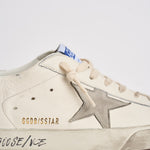 Sneakers uomo Super-Star bianca e grigia GMF00102 F00535911166 GOLDEN GOOSE 