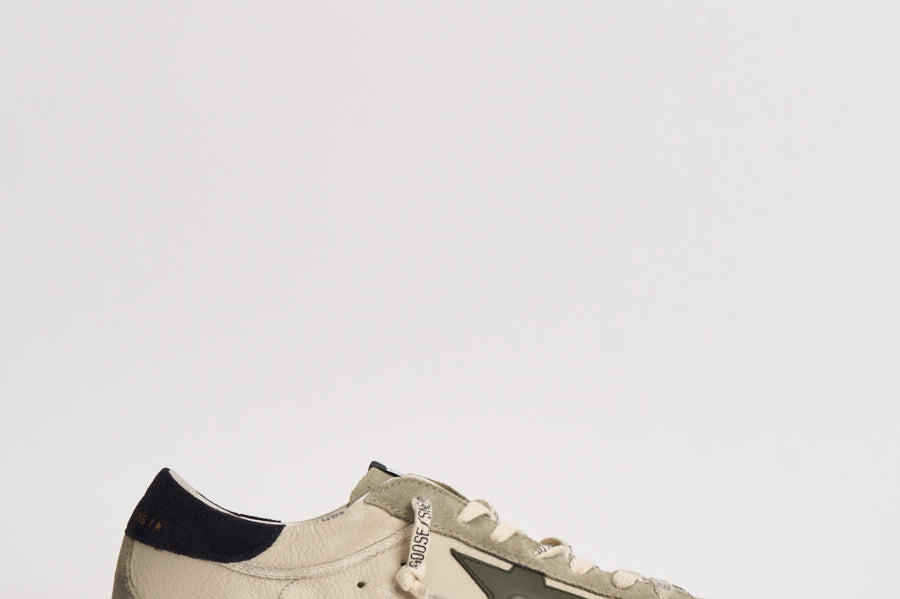 Sneakers uomo Super-Star grigie GMF00102 F00872883408 GOLDEN GOOSE 