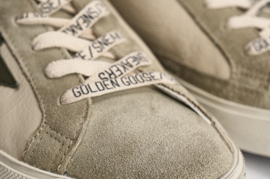 Sneakers uomo Super-Star grigie GMF00102 F00872883408 GOLDEN GOOSE 