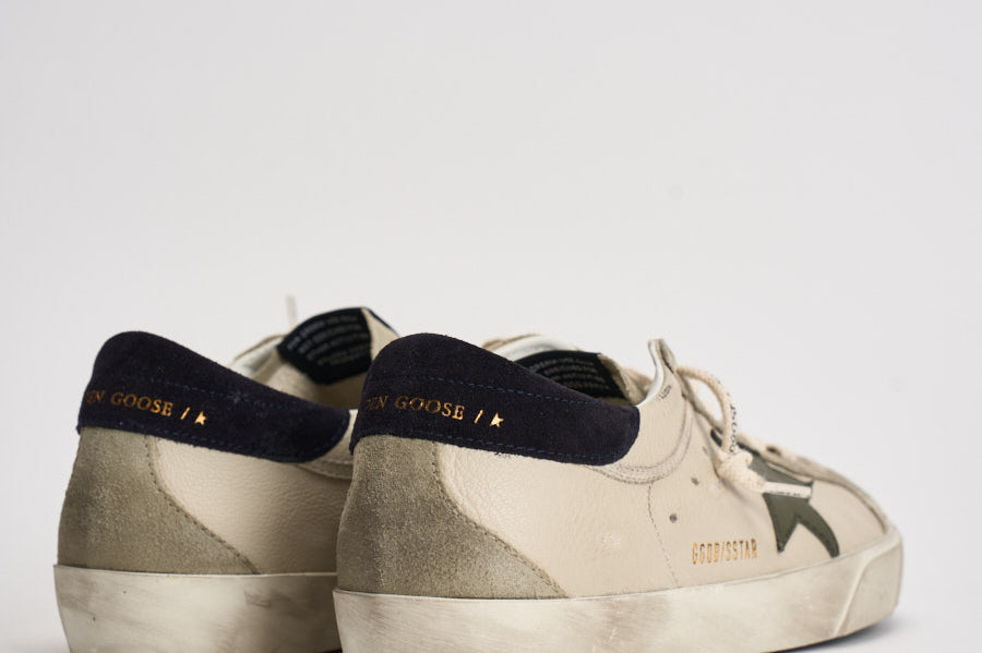 Sneakers uomo Super-Star grigie GMF00102 F00872883408 GOLDEN GOOSE 