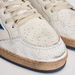 Sneakers uomo Ball Star bianco e blu elettrico GMF00117 F00219810327 GOLDEN GOOSE 