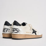 Sneakers uomo Ball Star bianca e nera GMF00117 F00377110283 GOLDEN GOOSE 