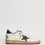 Sneakers uomo Ball Star bianca e nera GMF00117 F00377110283 GOLDEN GOOSE 