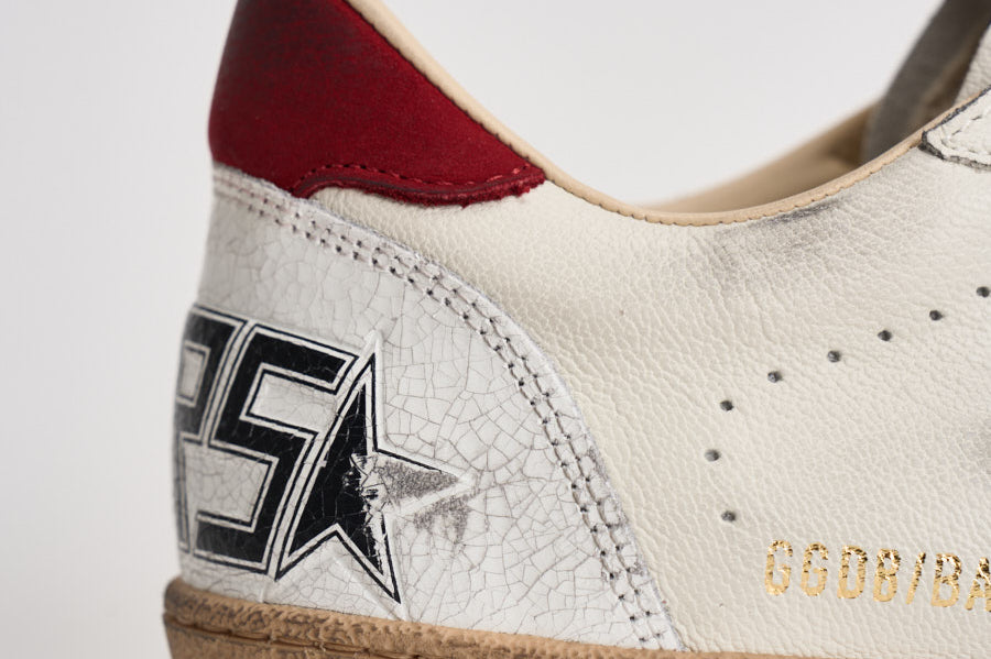 Sneakers uomo Ball Star bianca GMF00117 F00677712155 GOLDEN GOOSE 