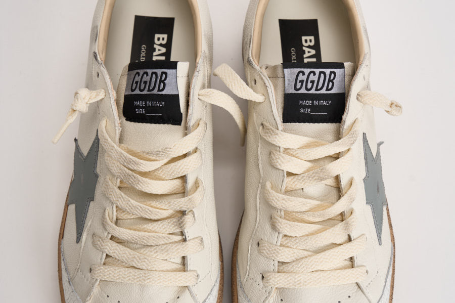 Sneakers uomo Ball Star bianca GMF00117 F00677712155 GOLDEN GOOSE 