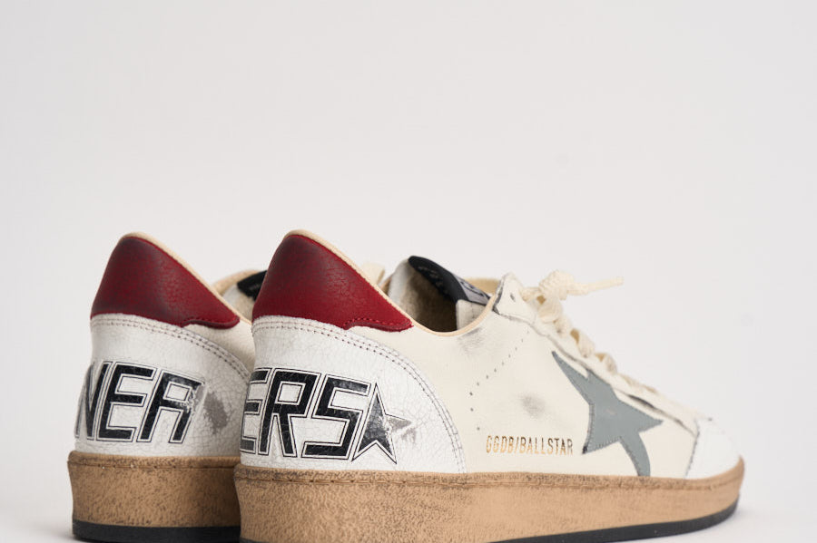 Sneakers uomo Ball Star bianca GMF00117 F00677712155 GOLDEN GOOSE 