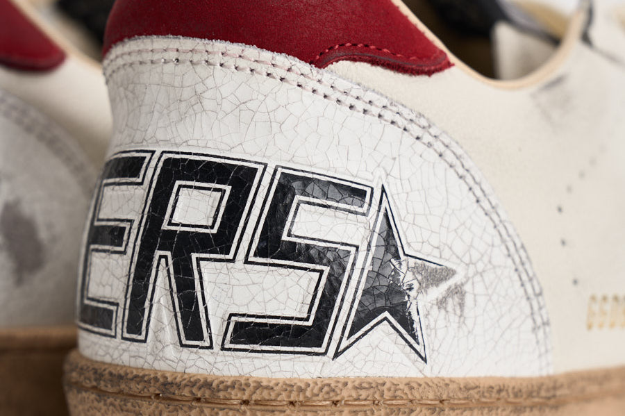 Sneakers uomo Ball Star bianca GMF00117 F00677712155 GOLDEN GOOSE 