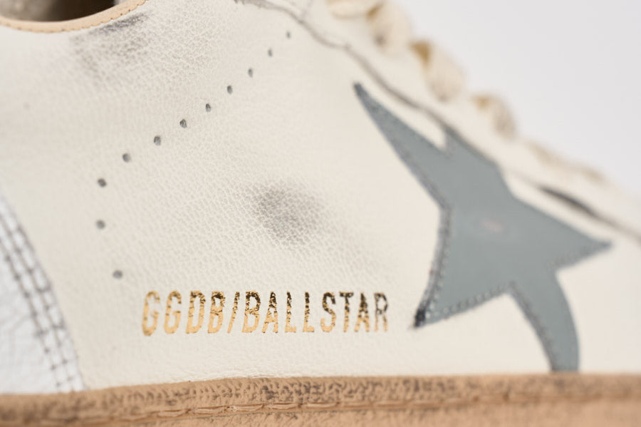 Sneakers uomo Ball Star bianca GMF00117 F00677712155 GOLDEN GOOSE 
