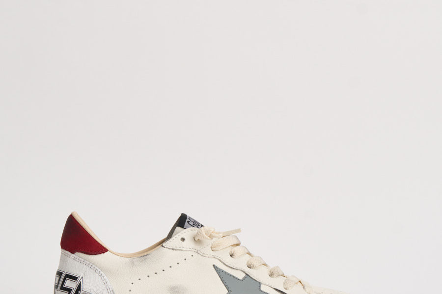 Sneakers uomo Ball Star bianca GMF00117 F00677712155 GOLDEN GOOSE 