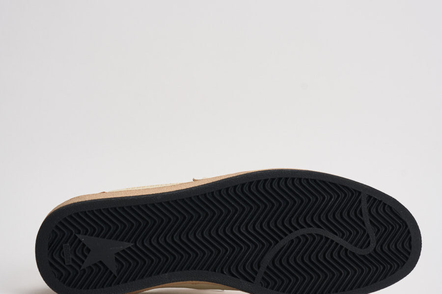 Sneakers uomo Ball Star panna e marrone GMF00117 F00872083405 GOLDEN GOOSE 