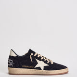 Sneakers uomo Ball Star in suede blu navy GMF00117 F00872150789 GOLDEN GOOSE 