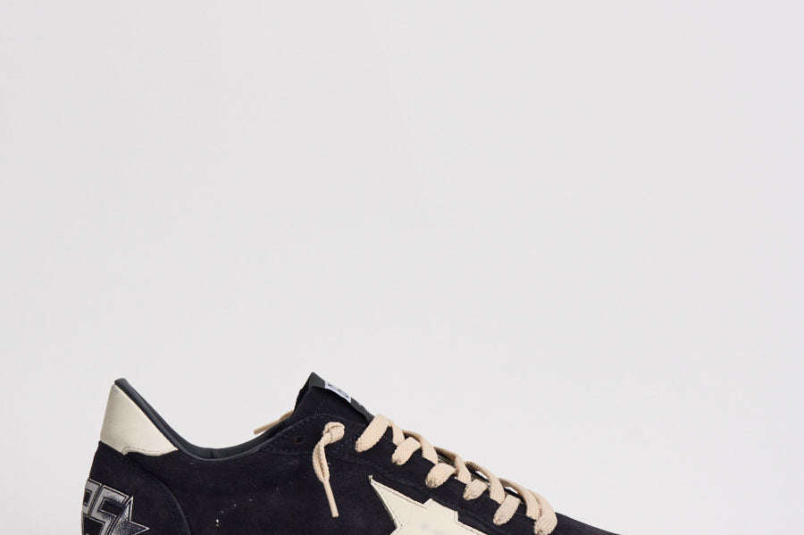 Sneakers uomo Ball Star in suede blu navy GMF00117 F00872150789 GOLDEN GOOSE 