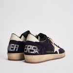 Sneakers uomo Ball Star in suede blu navy GMF00117 F00872150789 GOLDEN GOOSE 