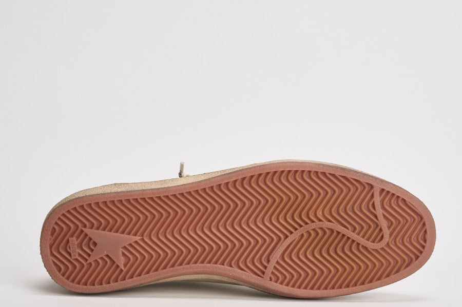 Sneakers uomo Ball Star beige e tortora GMF00117 F00872283406 GOLDEN GOOSE 