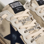 Sneakers uomo Ball Star beige e tortora GMF00117 F00872283406 GOLDEN GOOSE 