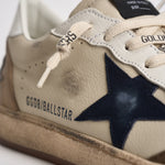 Sneakers uomo Ball Star beige e tortora GMF00117 F00872283406 GOLDEN GOOSE 