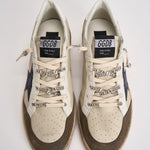 Sneakers uomo Ball Star beige e tortora GMF00117 F00872283406 GOLDEN GOOSE 