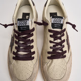 Sneakers uomo Ball Star panna e bordeaux GMF00117 F00873515985 GOLDEN GOOSE 