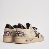 Sneakers uomo Ball Star panna e bordeaux GMF00117 F00873515985 GOLDEN GOOSE 