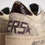 Sneakers uomo Ball Star panna e bordeaux GMF00117 F00873515985 GOLDEN GOOSE 