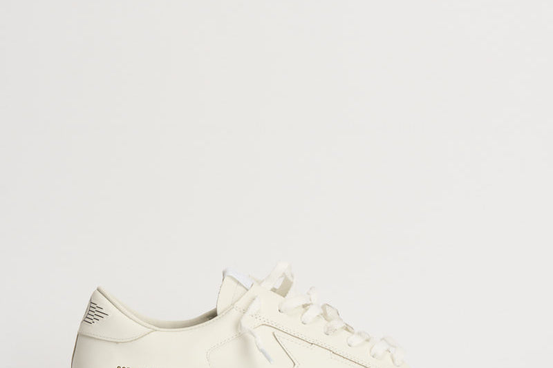 Sneakers uomo Stardan bianche GMF00128 F00056610100 GOLDEN GOOSE 