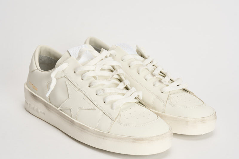 Sneakers uomo Stardan bianche GMF00128 F00056610100 GOLDEN GOOSE 