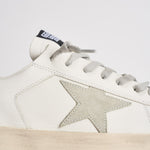 Sneakers uomo Stardan bianche e nere GMF00128 F00056710509 GOLDEN GOOSE 