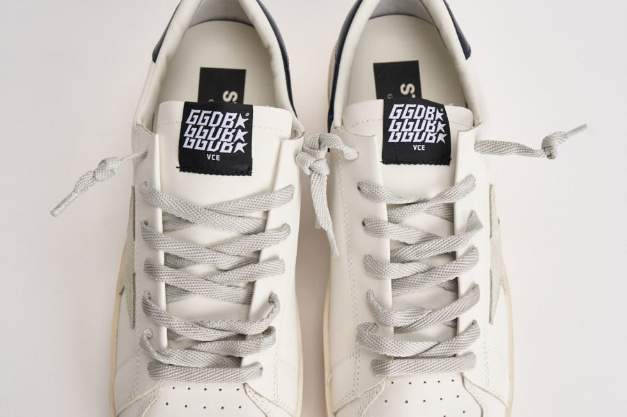 Sneakers uomo Stardan bianche e nere GMF00128 F00056710509 GOLDEN GOOSE 