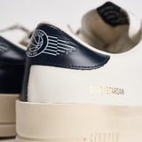 Sneakers uomo Stardan bianche e nere GMF00128 F00056710509 GOLDEN GOOSE 