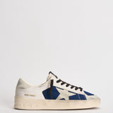 Sneakers uomo Stardan bianche e blu GMF00128 F00875951137 GOLDEN GOOSE 