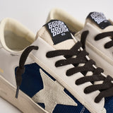 Sneakers uomo Stardan bianche e blu GMF00128 F00875951137 GOLDEN GOOSE 