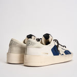Sneakers uomo Stardan bianche e blu GMF00128 F00875951137 GOLDEN GOOSE 