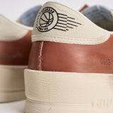 Sneakers uomo bianco e rosso mattone GMF00479 F00852612488 GOLDEN GOOSE 
