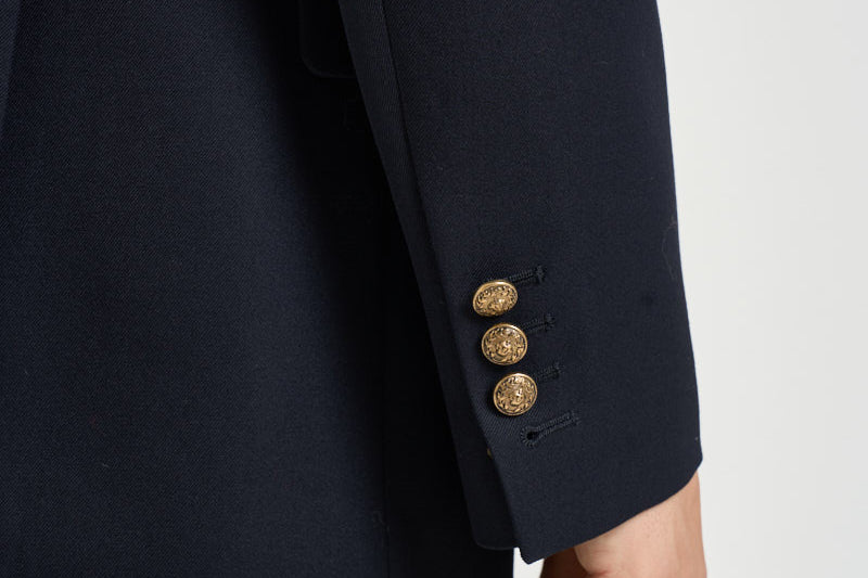 Blazer uomo doppiopetto blu GMP00835 P00061950486 GOLDEN GOOSE 