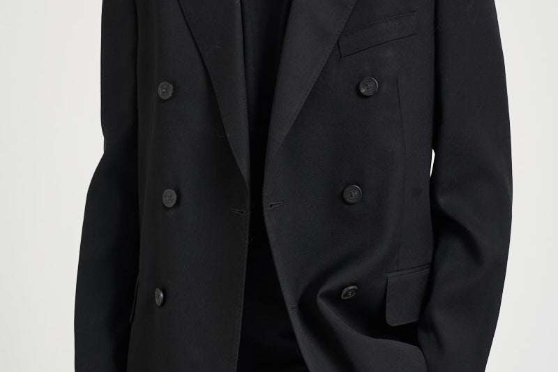 Blazer uomo doppiopetto nero GMP00835 P00152190100 GOLDEN GOOSE 