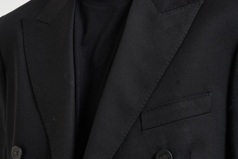 Blazer uomo doppiopetto nero GMP00835 P00152190100 GOLDEN GOOSE 