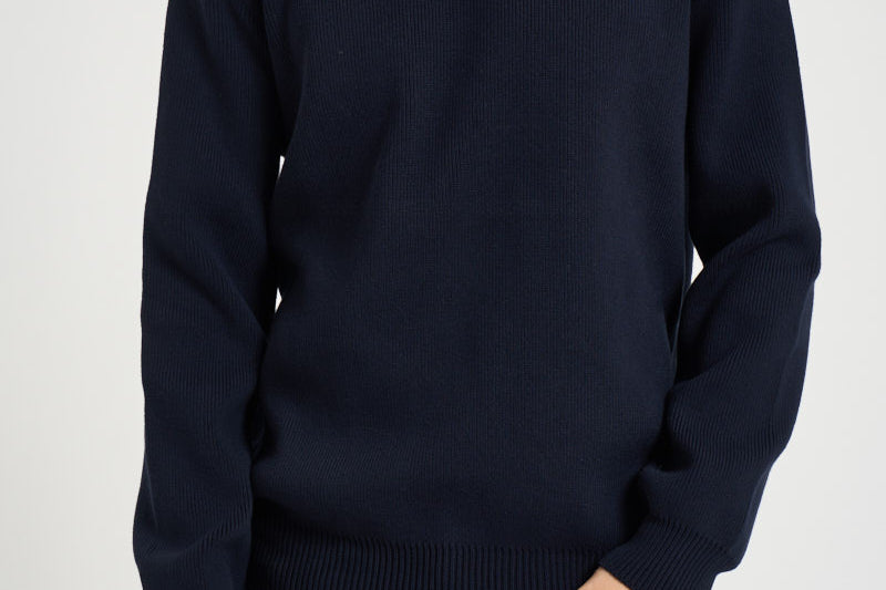 Maglia uomo girocollo blu GMP00841 P00066250486 GOLDEN GOOSE 