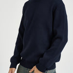 Maglia uomo girocollo blu GMP00841 P00066250486 GOLDEN GOOSE 