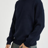 Maglia uomo girocollo blu GMP00841 P00066250486 GOLDEN GOOSE 