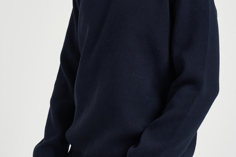 Maglia uomo girocollo blu GMP00841 P00066250486 GOLDEN GOOSE 